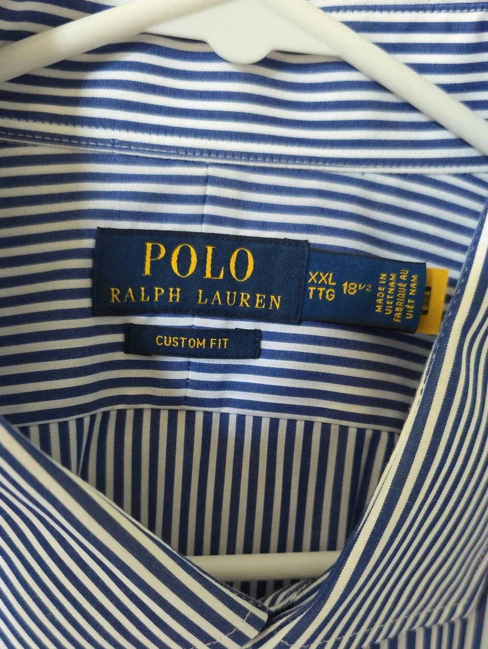 Polo By Ralph Lauren Custom Fit Poplin Shirt, Size XXL